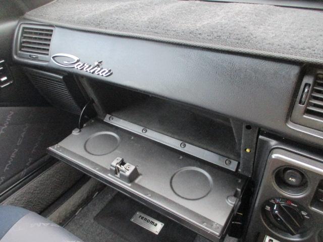 カリーナ ＧＴ－Ｒ　純正５速マニュアル車　４Ａ－ＧＥＵエンジン　タコアシ　ＦＧＫマフラー　ストラットタワーバー　トヨタ１５インチＡＷ　ローダウン　社外ステアリング　純正ステアリング有　ドライブレコーダー　ＥＴＣ（15枚目）