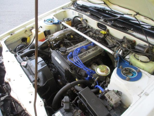 カリーナ ＧＴ－Ｒ　純正５速マニュアル車　４Ａ－ＧＥＵエンジン　タコアシ　ＦＧＫマフラー　ストラットタワーバー　トヨタ１５インチＡＷ　ローダウン　社外ステアリング　純正ステアリング有　ドライブレコーダー　ＥＴＣ（51枚目）