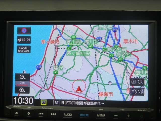 ホーム 当社デモカーHonda SENSINGドラレコMナビ(3枚目)