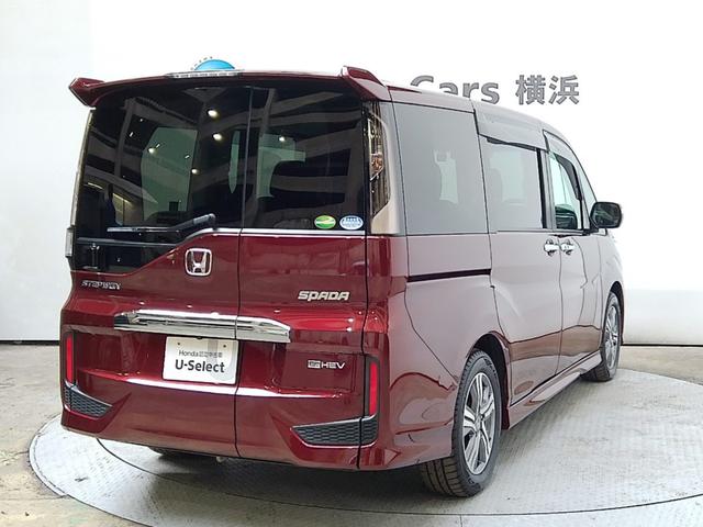 ステップワゴンスパーダ ｅ：ＨＥＶスパーダＧホンダセンシング　７人　前後ドラレコ　メモリーナビ　リアカメラ　ＥＴＣ　純正アルミ　Ｂｌｕｅｔｏｏｔｈ音楽　ＡＣＣ　ＬＫＡ　ウォークスルー　ＬＥＤライト　ドライブレコーダ　セキュリティアラーム　横滑り防止装置　Ｂカメラ（28枚目）