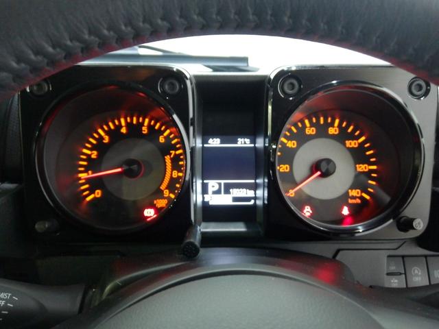 ジムニー ＸＣ　ＥＴＣ　ドアバイザー　ヒートシーター　オートエアコン　クルーズコントロール　パワーステアリング　バックカメ　デュアルセンサーブレーキＳ　Ｗエアバッグ　ＡＵＴＯエアコン　パワーウィンドゥ　スマキー　ＰＳ（11枚目）