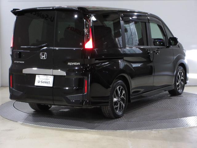ステップワゴンスパーダ スパーダホンダセンシング　ワンオーナー　純正メモリーナビ　後席モニター　リヤカメラ　ドラレコ　前後ＥＴＣ　禁煙　ＡＷ　ＬＫＡ　盗難防止　助手席エアバッグ　追従式クルーズコントロール　ワンオーナ－　Ｗパワスラ　メモリナビ　地デジ（7枚目）