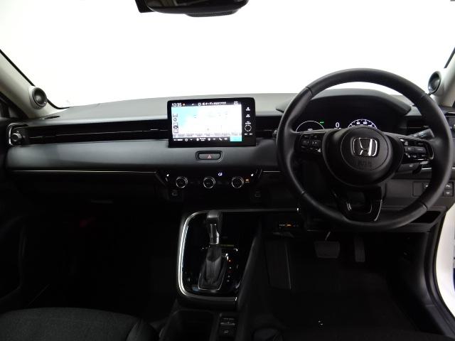 ヴェゼル e:HEVZ HondaSENSING 前後ドラレコ メモリーナビ 全周囲カメラ シートヒーター BSI ETC パドルシフト ドアバイザー ワンオーナー 衝突回避支援ブレーキ機能 パノラミックビューモニター 禁煙(16枚目)