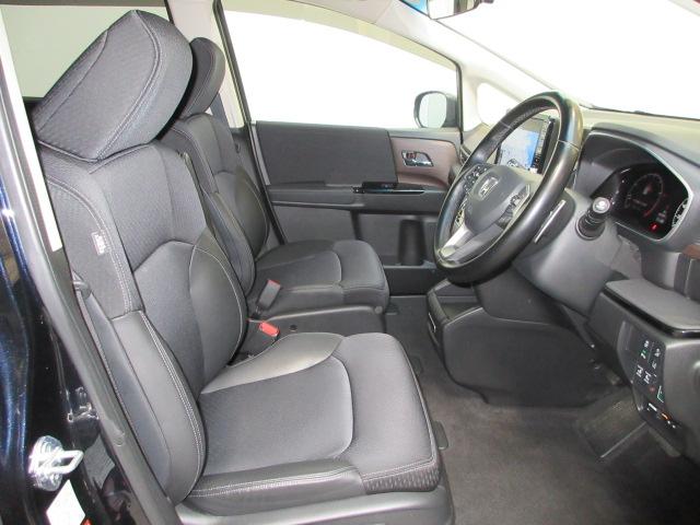 オデッセイ アブソルート 7人 HondaSENSING 前後ドラレコ メモリーナビ 全周囲カメラ フルセグTV ETC2.0 純正アルミ ワンオーナー 電動格納式ドアミラー Bluetooth音楽 緊急ブレーキ 半革シート(19枚目)