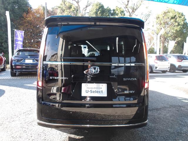 ステップワゴン e:HEVスパーダ 当社デモカー 純正メモリーナビ リヤカメラ ETC ブラインドスポット シートヒーター 全列USBチャージャー 元試乗車 ハーフレザーS レーンアシスト フルオートエアコン ESC 電動格納ミラー(12枚目)