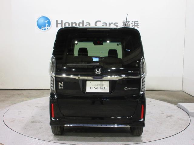 N-BOXカスタム Lターボ HondaSENSING 前後ドラレコ メモリーナビ リアカメラ シートヒーター 両側電動スライドドア ETC 純正アルミ パーキングセンサー ワンオーナー 半革シート アダクティブクルーズC PS(23枚目)