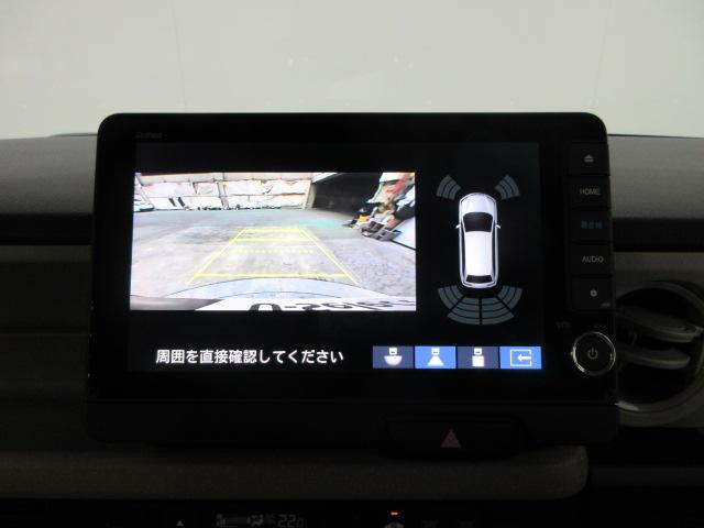 Ｎ－ＢＯＸ ベースグレード　当社デモカー　ＨｏｎｄａＳＥＮＳＩＮＧ　ドラレコ　メモリーナビ　リアカメラ　Ｂｌｕｅｔｏｏｔｈ　両側電動スライドドア　シートヒーター　ＥＴＣ　パーキングセンサー　ＬＥＤヘッドライト　衝突軽減システム（4枚目）