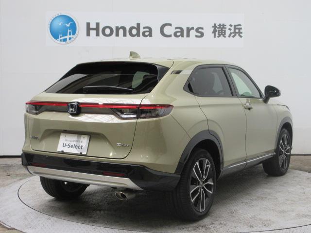 ヴェゼル ｅ：ＨＥＶＺ　前後ドラレコ　ＥＴＣ２．０　メモリーナビ　全周囲カメラ　シートヒーター　ＨｏｎｄａＳＥＮＳＩＮＧ　ワンオーナー　ブルートゥースオーディオ　盗難防止装置　１オーナー　ドラレコ付き　Ｒカメラ　記録簿（27枚目）
