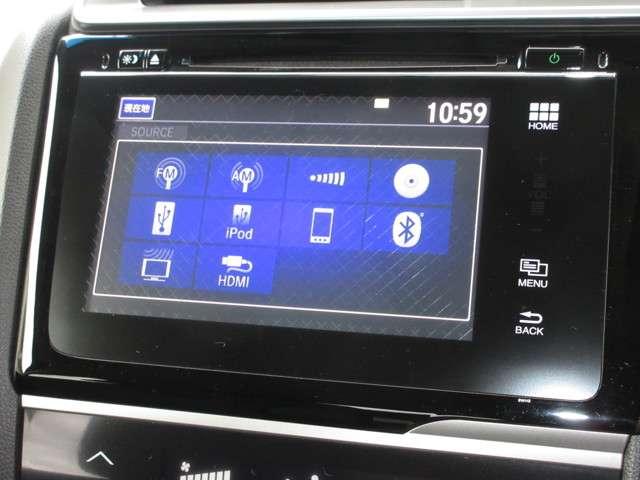 13G・Lパッケージ 純正メモリーナビ Bluetooth ETC Rカメラ イモビ AUX iストップ スマートキー&プッシュスタート 衝突軽減システム フルオートエアコン カーテンエアバッグ ETC車載器 DVD再生可(5枚目)