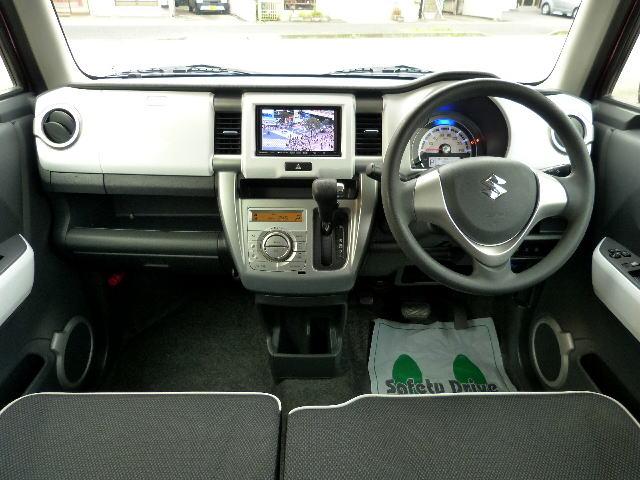 ハスラー G セットオプション装着車 社外ナビ フルセグTV スマートキー プッシュスタート アイドリングストップ シートヒーター 衝突安全ボディ 盗難防止システム オートエアコン 社外15インチアルミ ETC(11枚目)