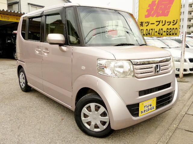 Ｎ－ＢＯＸ Ｇ・Ｌパッケージ　純正ナビ　テレビ　バックカメラ　スマートキー　Ｐスタート　アイドリングストップ　両側スライド左パワスラ　タイミングチェーン　ベンチシート　チップアップシート　盗難防止システム　衝突安全ボディ　ＥＴＣ（7枚目）