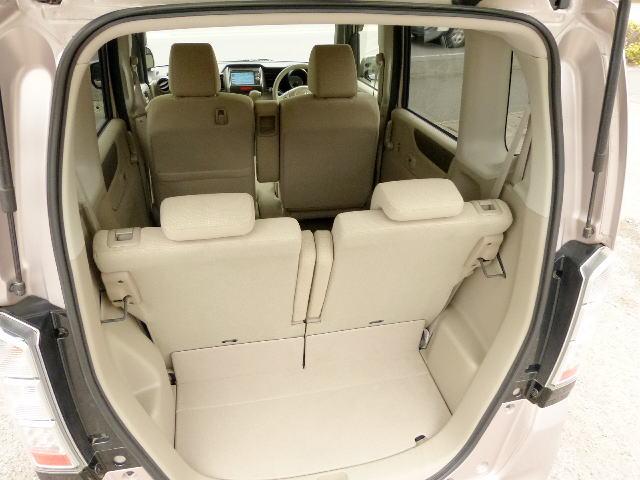 Ｎ－ＢＯＸ Ｇ・Ｌパッケージ　純正ナビ　テレビ　バックカメラ　スマートキー　Ｐスタート　アイドリングストップ　両側スライド左パワスラ　タイミングチェーン　ベンチシート　チップアップシート　盗難防止システム　衝突安全ボディ　ＥＴＣ（36枚目）