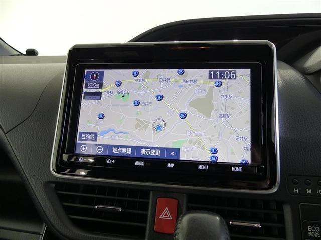 ヴォクシー V フルセグ メモリーナビ バックカメラ 衝突被害軽減システム ETC 両側電動スライド LEDヘッドランプ 3列シート ウオークスルー ワンオーナー DVD再生 記録簿 乗車定員7人 ナビ&TV CD(11枚目)