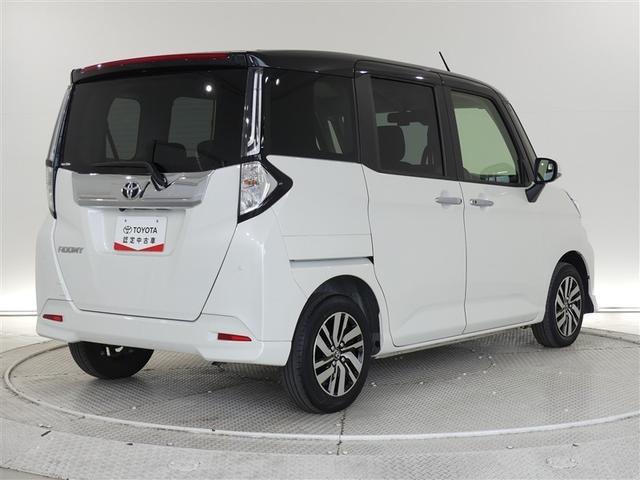 ルーミー カスタムG フルセグ メモリーナビ バックカメラ 衝突被害軽減システム ETC 両側電動スライド LEDヘッドランプ ワンオーナー DVD再生 記録簿 オートクルーズコントロール アイドリングストップ ナビ&TV(3枚目)