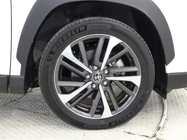 カローラクロス ハイブリッド Z メモリーナビ バックカメラ 衝突被害軽減システム ETC LEDヘッドランプ ワンオーナー ミュージックプレイヤー接続可 記録簿 安全装備 電動シート アルミホイール 盗難防止装置 スマートキー(7枚目)