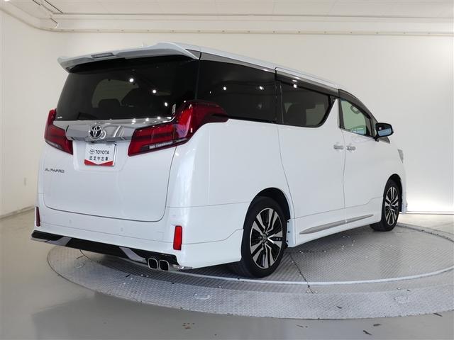 アルファード 2.5S Cパッケージ サンルーフ フルセグ メモリーナビ 後席モニター バックカメラ 衝突被害軽減システム ETC 両側電動スライド LEDヘッドランプ フルエアロ 3列シート ワンオーナー DVD再生 記録簿 安全装備(4枚目)