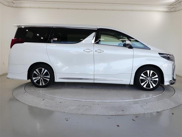 アルファード 2.5S Cパッケージ サンルーフ フルセグ メモリーナビ 後席モニター バックカメラ 衝突被害軽減システム ETC 両側電動スライド LEDヘッドランプ フルエアロ 3列シート ワンオーナー DVD再生 記録簿 安全装備(5枚目)