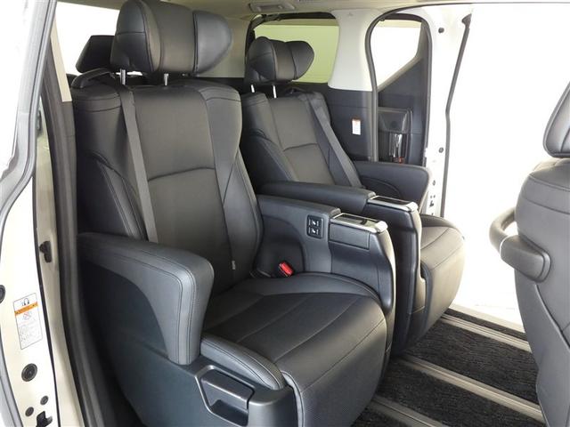 アルファード 2.5S Cパッケージ サンルーフ フルセグ メモリーナビ 後席モニター バックカメラ 衝突被害軽減システム ETC 両側電動スライド LEDヘッドランプ フルエアロ 3列シート ワンオーナー DVD再生 記録簿 安全装備(27枚目)