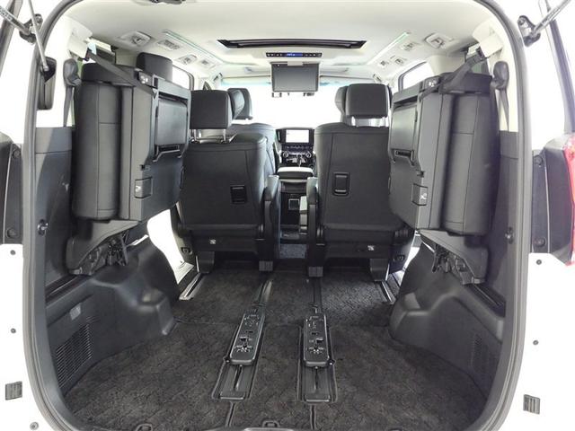 アルファード 2.5S Cパッケージ サンルーフ フルセグ メモリーナビ 後席モニター バックカメラ 衝突被害軽減システム ETC 両側電動スライド LEDヘッドランプ フルエアロ 3列シート ワンオーナー DVD再生 記録簿 安全装備(31枚目)