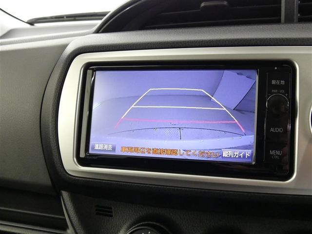 ヴィッツ Ｆ　フルセグ　メモリーナビ　バックカメラ　衝突被害軽減システム　ＥＴＣ　ＤＶＤ再生　記録簿　アイドリングストップ　ナビ＆ＴＶ　ＣＤ　キーレス（5枚目）