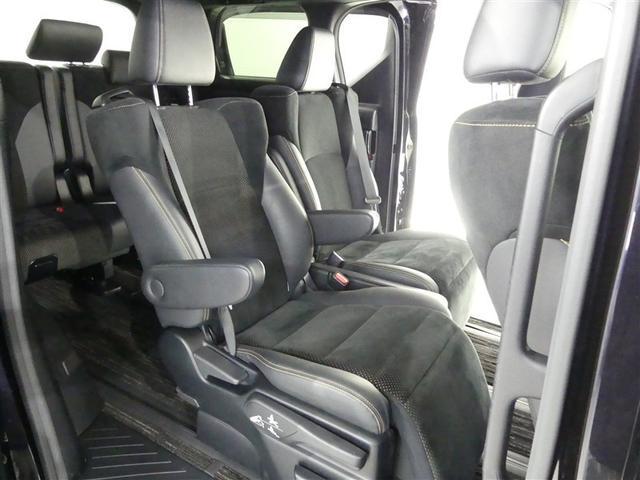 アルファード 2.5S タイプゴールド フルセグ メモリーナビ 後席モニター バックカメラ 衝突被害軽減システム ETC 両側電動スライド LEDヘッドランプ 3列シート ワンオーナー DVD再生 ミュージックプレイヤー接続可 乗車定員7人(21枚目)