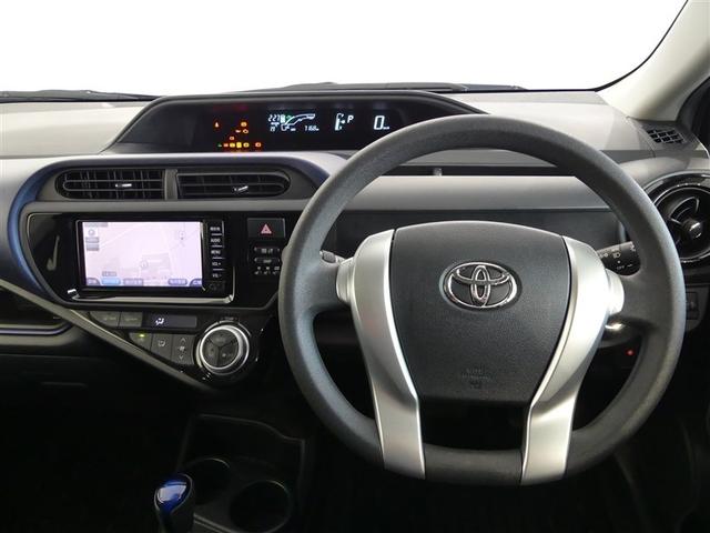 アクア S ワンセグ メモリーナビ バックカメラ ドラレコ ワンオーナー ミュージックプレイヤー接続可 記録簿 ナビ&TV CD 盗難防止装置 スマートキー キーレス ハイブリッド(2枚目)