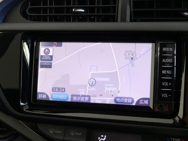 アクア S ワンセグ メモリーナビ バックカメラ ドラレコ ワンオーナー ミュージックプレイヤー接続可 記録簿 ナビ&TV CD 盗難防止装置 スマートキー キーレス ハイブリッド(10枚目)