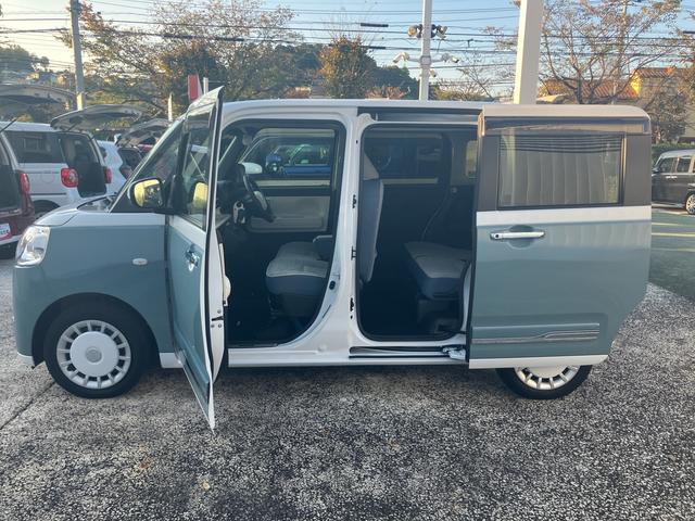 ムーヴキャンバス ストライプスGターボ 保証 新車保証・まごころ保証 1年間・走行距離無制限付き(3枚目)