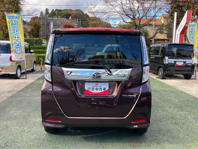 トール カスタムＧ　ターボ　保証　新車保証・まごころ保証　１年間・走行距離無制限付き（4枚目）