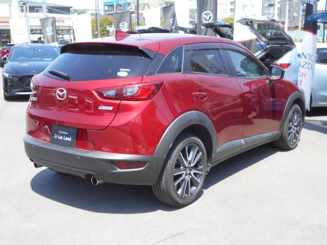 ＣＸ－３ ２．０　２０Ｓ　プロアクティブ　レーダークルーズ　ドライビングディスプレイ　パドルシフト　ＥＴＣ　ブレーキサポート　アドバンストキー　記録簿　ＭＲＣＣ　禁煙　ＵＳＢ接続　クリアランスソナー　Ｂｌｕｅｔｏｏｔｈ接続　ＤＶＤ再生　ＡＡＣ（3枚目）