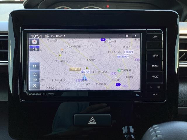 フレア ６６０　ハイブリッド　ＸＳ　当社社用車放出　純正メモリーナビ　３６０度カメラ　ＥＴＣ　ＣＶＴ　ＬＥＤライト　イモビライザー　ハイブリッド車　純正アルミホイール　リアスポイラー＆サイドステップ　Ｂｌｕｅｔｏｏｔｈオーディオ　禁煙（4枚目）