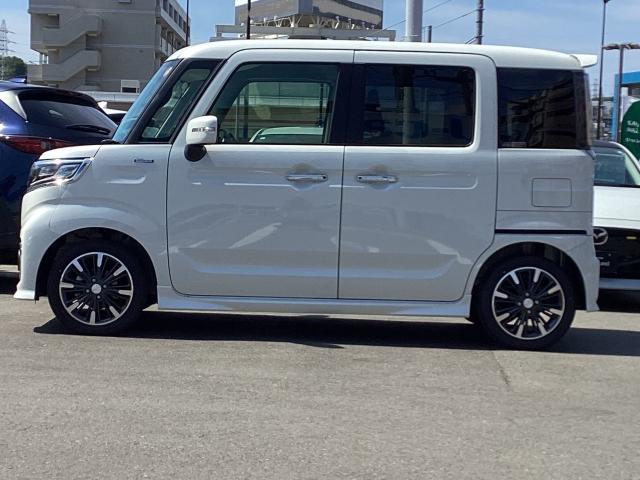 フレアワゴンカスタムスタイル ６６０　カスタムスタイル　ハイブリッド　ＸＳ　カスタムスタイル　Ｈ　車線逸脱警報システム　ＢＴオーディオ　オートクルーズ　盗難防止装置　Ｓエネチャージ　ＬＥＤライト　デュアルカメラブレーキ　ＰＳ　スマキー　ＥＴＣ付き　パーキングセンサー　地デジ（3枚目）