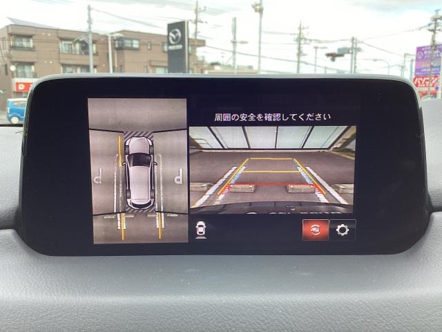 ＣＸ－８ ２．２　ＸＤ　プロアクティブ　ディーゼルターボ　４ＷＤ　７人乗り　後席フリップダウンモニター　３６０°ビューモニター　マツダコネクトナビ　スマートインＥＴＣ２．０　アドバンストキー　横滑り防止機能　ＵＳＢポート　電動Ｒゲート　地デジ　アイスト　ＥＴＣ車載器（5枚目）