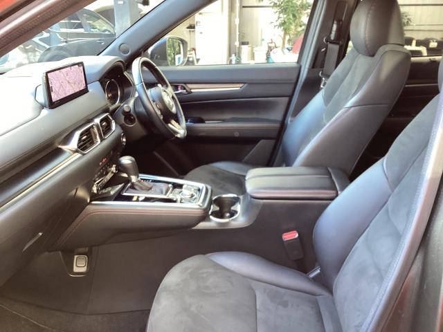 ＣＸ－８ ２．２　ＸＤ　ブラックトーン　エディション　ディーゼルターボ　マツダコネクトナビ　フルセグＴＶ　Ｂｌｕｅｔｏｏｔｈ　ＵＳＢ　運転席パワーシート　シートヒータ　マツダレーダークルーズ　ワンオーナー７　３６０ビュー　電動リヤゲート　衝突軽減装置　追従クルコン　ＥＴＣ（9枚目）