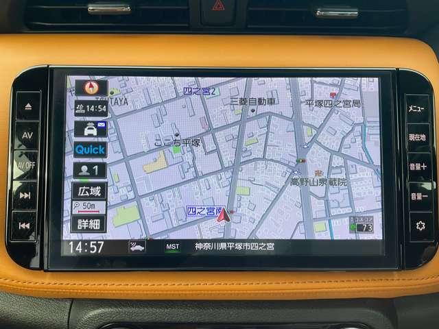 キックス １．２　Ｘ　ツートーン　インテリアエディション　エマージェンシーＢ　セキュリティ　アラウンドモニター　Ｒカメラ　ＬＥＤ　エアコン　ドラレコ　スマートキー　記録簿　ＥＴＣ　メモリーナビ　サイドエアバック　ＡＷ　キーレス　寒冷地仕様　ワンセグＴＶ（6枚目）
