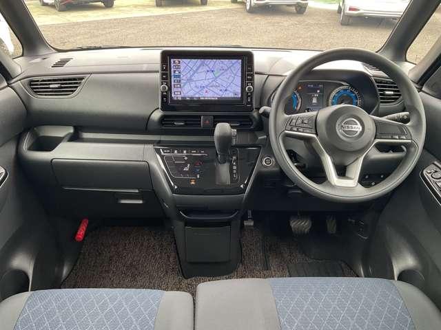 ルークス ６６０　ハイウェイスターＸ　※純正９インチナビ＋地デジ＋全周囲カメラ　アイスト　衝突被害軽減ブレ－キ　マルチビューカメラ　車線逸脱警報装置　ＥＴＣ　ＬＥＤ　スマートキー　パワーウィンドウ　カーテンエアバック　ドライブレコーダー　ナビＴＶ　バックカメラ　記録簿　パワステ（4枚目）