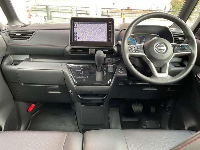 ルークス 660 ハイウェイスターGターボ プロパイロット エディション ※純正9インチナビ+地デジ+全周囲カメラ 両側パワードア プリクラッシュセーフティー メモリナビ アダプティブクルコン レーンキープ インテリキ- ETC LEDヘッドライト アイドリングストップ ドライブレコーダー 整備記録簿 AC PS(4枚目)