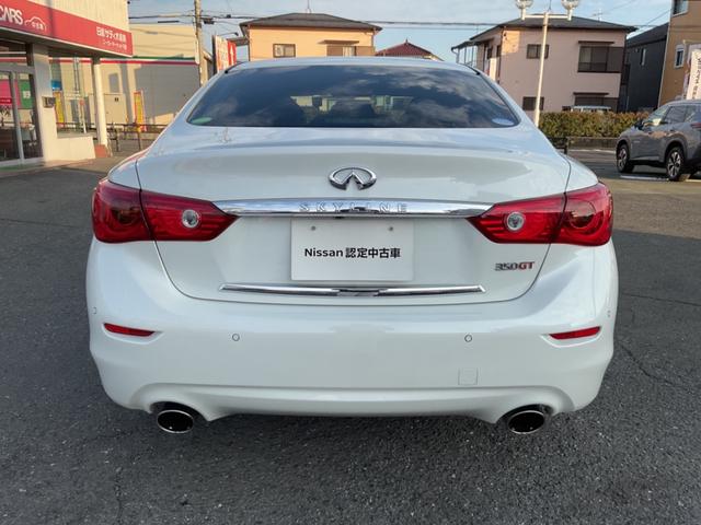 スカイライン ３．５　３５０ＧＴ　ハイブリッド　タイプＰ　スマートキ　プリクラッシュ　盗難防止システム　ＬＥＤ　ＡＷ　オートクルーズコントロール　ＴＶナビ　オートエアコン　Ｄレコ　キーレスゴー　メモリ－ナビ　レーンアシスト　Ｂカメラ　ＥＴＣ　サイドカメラ（41枚目）