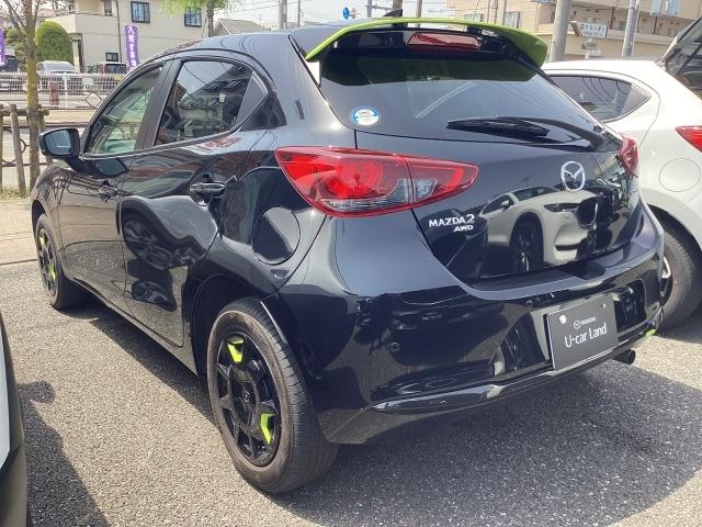 ＭＡＺＤＡ２ １．５　１５ＢＤ　４ＷＤ　マツダコネクトナビゲーション　全周囲カメラ　フルセグテレビ　ツートンカラー　元試乗車　ＬＥＤライト　ＵＳＢ　盗難防止システム　クリアランスソナー　アイドリングストップ　レーダークルーズ　ＥＴＣ（3枚目）