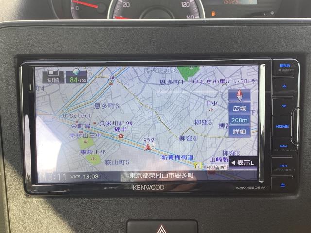 フルセグメモリーナビ付き　今まで行った事の無い所へのドライブでも安心です。