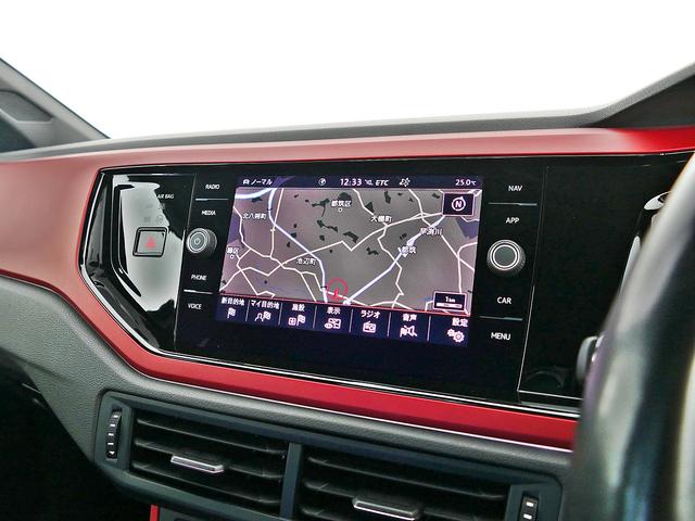 ポロＧＴＩ ベースグレード　ＮＡＶＩＴＥＣＰＫＧ　純正ナビＴＶ　バックカメラ　障害物センサー　ＬＥＤヘッドライト　後方死角検知機能　ドライブレコーダー　禁煙使用　認定中古車保証１年付　認定中古車（7枚目）