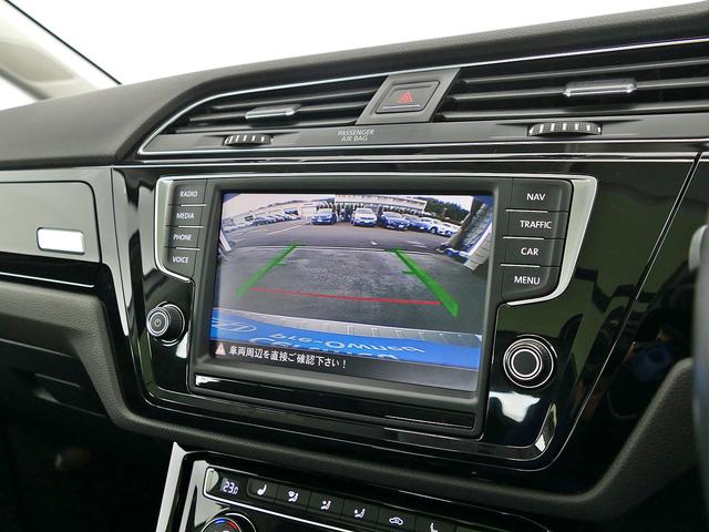 ゴルフトゥーラン TSI ハイライン パノラマスラィディングルーフ 純正ナビ ETC2.0 リアカメラ 歩行者検定エマージェンシーブレーキ 追従機能ACC LEDライト認定中古車(8枚目)