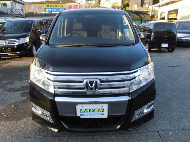 ステップワゴンスパーダ Ｚ　両側パワースライドドア　地デジＴＶ後席フリップダウンモニター　バックカメラ　フォグランプ　ＥＴＣ（2枚目）