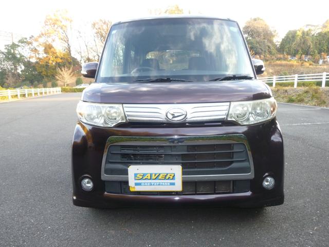 タント カスタムL ナビ TV バックカメラ 左スライドドア スマートキー 純正フォグランプ 社外アルミ(2枚目)