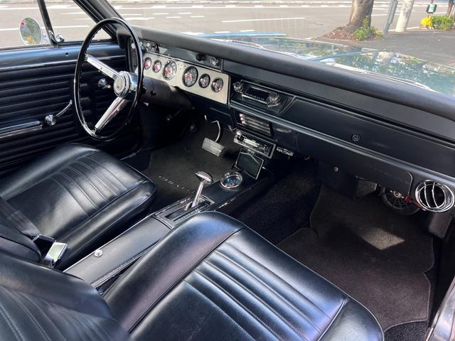 シボレーシェベル マリブ　１９６７年モデル　ＭＳＤ　アルミラジエーター　電動ファン　エアコン　追加メーター　ウィルウッドＤｉｓｃブレーキ（13枚目）