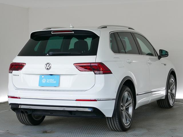 ティグアン ＴＳＩ　Ｒライン　フォルクスワーゲン認定中古車　禁煙　純正ナビゲーション　ＥＴＣ　リアカメラ　アダプティブクルーズコントロール　純正アルミホイール　専用エアロ（3枚目）