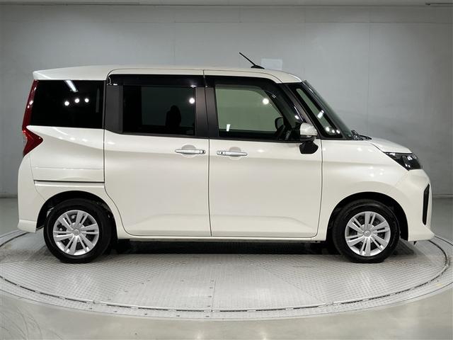 ルーミー G フルセグナビTV バックカメラ DVD再生 ETC追突軽減ブレーキ パワステ Aストップ LEDライト Rカメラ 記録簿付 横滑り防止システム ウォークスルー エアバック セキュリティーアラーム(3枚目)