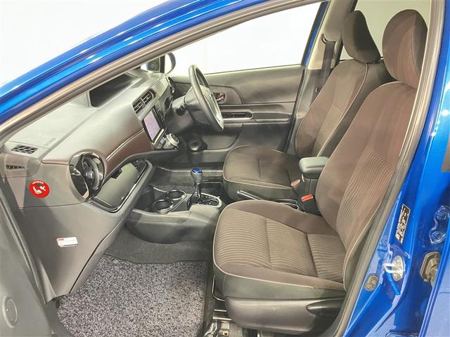 アクア G ナビTV バックカメラ シートヒーター 衝突回避BK 誤発進抑制機能 バックモニタ セキュリティー メンテナンスノート デュアルエアバック ナビTV LED 1オーナ- オートクルーズ(13枚目)