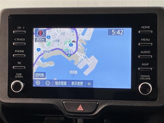 ヤリス ハイブリッドX ナビ バックカメラ ETC 衝突回避ブレーキ カーテンエアバッグ イモビライザー レンタカーアップ 整備手帳 ワイヤレスキー ABS オートクルーズ ミュージックプレイヤー接続可(6枚目)