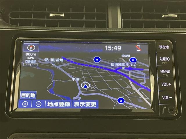 アクア Ｓスタイルブラック　ナビＴＶ　バックカメラ　ＥＴＣ　衝突回避ブレーキ　ＡＵＸ端子　バックモニタ－　ナビＴＶ　イモビライザー　スマートキープッシュスタート　ＥＴＣ付き　Ｗエアバッグ　キーフリ　メモリーナビゲーション（6枚目）